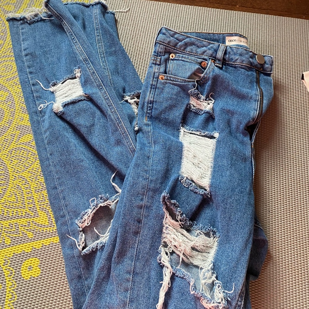 ASOS ripped jeans